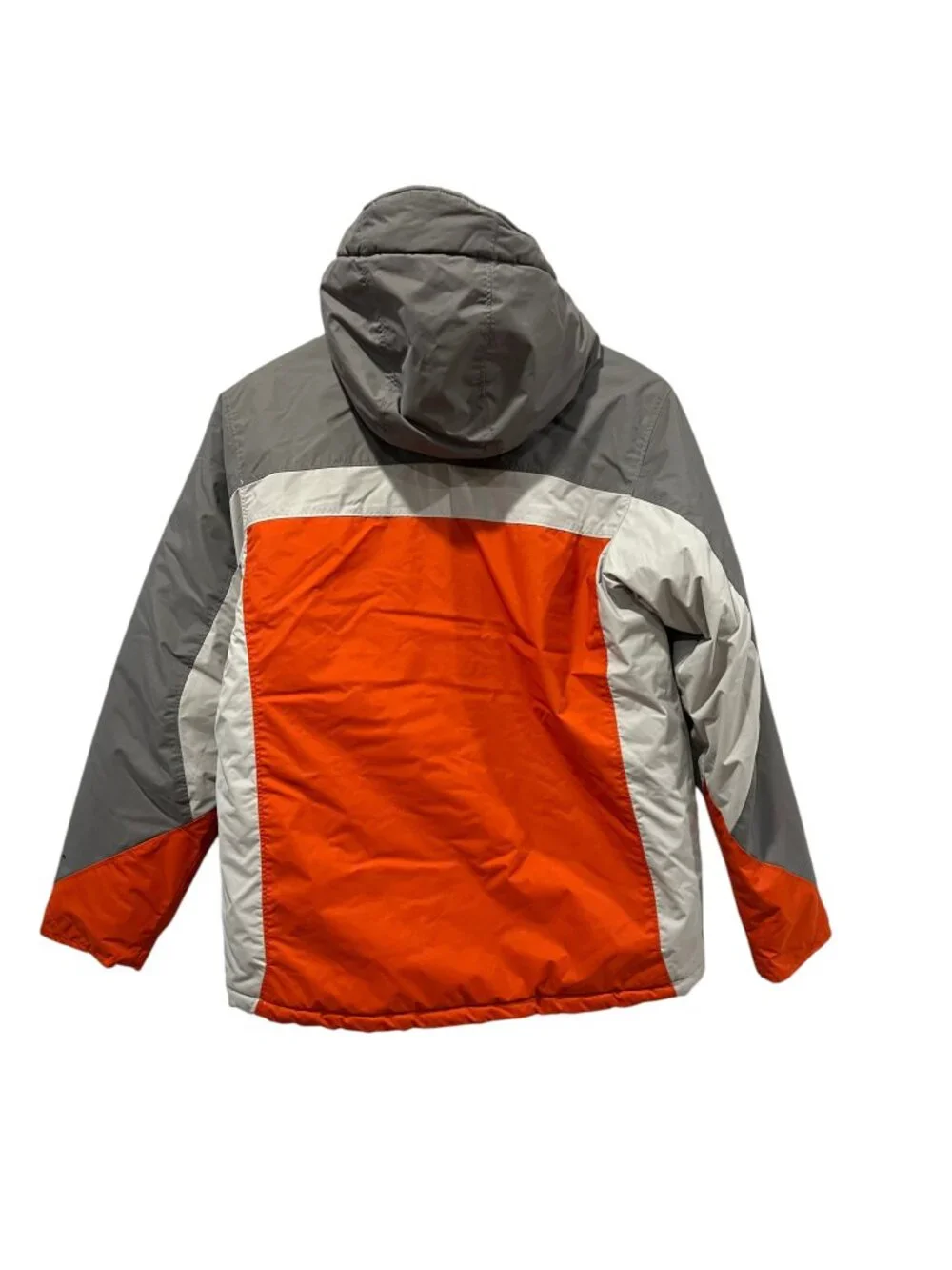 Columbia Youth Bugaboo Omni Shield Winter Jacket, Gray Orange, L 14/16